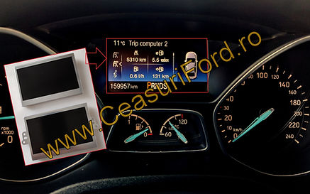 Display LCD color, ceas bord / radio Sony